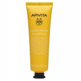 APIVITA Face Mask Pumpkin, Μάσκα Προσώπου με Κολοκύθα για Αποτοξίνωση - 50ml