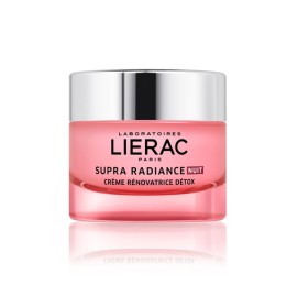 LIERAC Supra Radiance Night Detox Renewing Cream, Κρέμα Νύχτας Αποτοξίνωσης & Λάμψης - 50ml