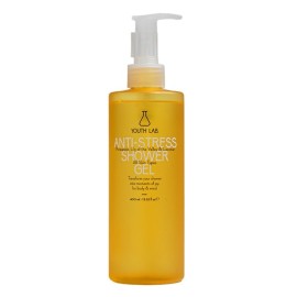 YOUTH LAB Anti-Stress Shower Gel, Tζελ Kαθαρισμού Ανανάς, Μιγκέ & Καρύδα - 400ml