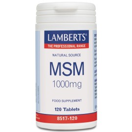 LAMBERTS Msm 1000mg 120tabs