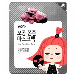 YADAH Pore Care Mask Pack, Υφασμάτινη Μάσκα από Bamboo για Βαθύ Καθαρισμό - 1τεμ
