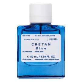 KORRES Eau De Toilet Creta Blue, Γυναικείο Άρωμα με Νότες από Θαλασσινό Αλάτι, Περγαμόντο & Ginger -50ml