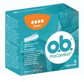 O.B. ProComfort Super, Ταμπόν για Μεγάλη Ροή - 8τμχ