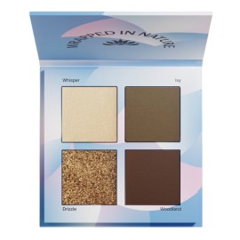 GARDEN Quad Eyeshadow, Παλέτα Σκιών με 4 Κομψές, Ουδέτερες Αποχρώσεις 703 Forest Crush -3.6g