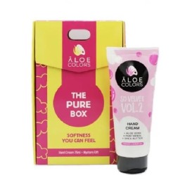 ALOE COLORS Promo/ The Pure Box με So Velvet Hand Cream, Ενυδατική Κρέμα Χεριών -75ml & Mystery ΔΩΡΟ, 1σετ