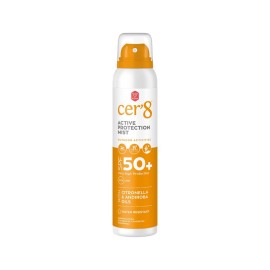 VICAN Cer8 Active Protection Mist SPF50+, Αντηλιακό Υψηλής Προστασίας με Citronella & Andiroba - 125ml