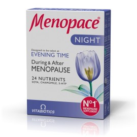 VITABIOTICS Menopace Night - 30tabs