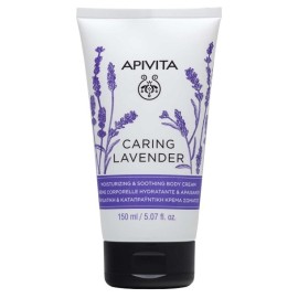 APIVITA Caring Lavender Ενυδατική & Καταπραϋντική Κρέμα Σώματος - 150ml
