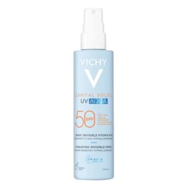 VICHY Capital Soleil UV-Aqua SPF50, Ενυδατικό Spray Γαλάκτωμα Σώματος -200ml