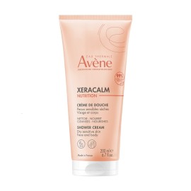 AVENE Xeracalm Nutrition Shower Cream, Κρεμοντούς για Ευαίσθητες & Ξηρές Επιδερμίδες - 200ml