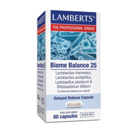 LAMBERTS Biome Balance 25, Συμπλήρωμα Διατροφής με Προβιοτικά - 60caps