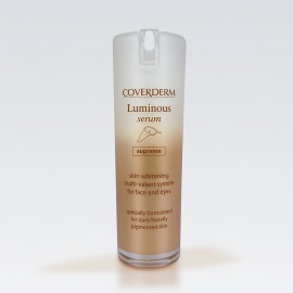 COVERDERM Luminous Supreme Skin Whitening Serum, Λευκαντικός Ορός Προσώπου - 20ml