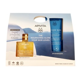 APIVITA Promo The Nourishing Glow/ My Beeloved Oil Nourishing & Repairing Dry Oil -100ml & ΔΩΡΟ After Sun Cool Sooth, Δροσιστική & Καταπραϋντική Κρέμα- Gel -100m, 1σετ