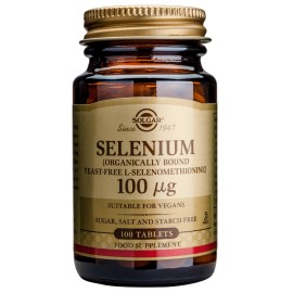 SOLGAR Selenium 100μg - 100tabs