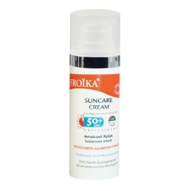 FROIKA Suncare Cream SPF50+, Αντηλιακή Προσώπου με Υαλουρονικό Οξύ -50ml