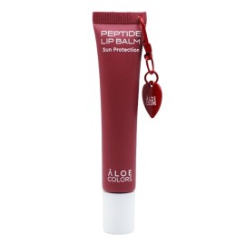 ALOE COLORS Peptide Lip Balm, Αντηλιακό Βάλσαμο Χειλιών Cherry Martini -15ml