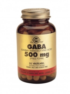 SOLGAR Gaba 500mg - 50caps