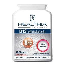 HEALTHIA Vitamin B12  1000mcg - 120 ταμπλέτες