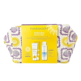 PHARMASEPT Heliodor Face Sun Cream SPF50, Αντηλιακή Κρέμα - 50ml & ΔΩΡΟ Hygienic Ultra Hydra Lotion - 80ml