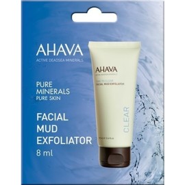 AHAVA Facial Mud Exfoliator, Απολεπιστική Κρέμα Προσώπου με Λάσπη Νεκράς Θάλασσας - 8ml