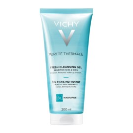 VICHY Purete Thermale Fresh Cleansing Gel B3 & Niacinamide, Τζελ Καθαρισμού Προσώπου & Ματιών - 200ml