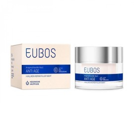 EUBOS Anti Age Hyaluron Repair Filler Night, Αντιρυτιδική Κρέμα Νυκτός - 50ml