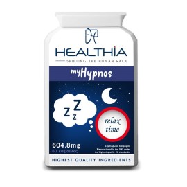HEALTHIA My Hypnos 604,8mg, Συμπλήρωμα Διατροφής για την Καταπολέμηση της Αϋπνίας, του Άγχους & Στρες - 60caps