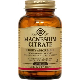 SOLGAR Magnesium Citrate 200mg - 60tabs