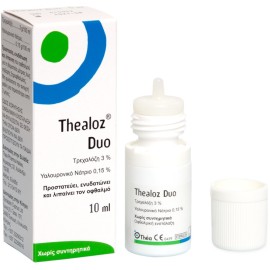 THEA Thealoz Duo Eye Drops, Οφθαλμικές Σταγόνες - 10ml