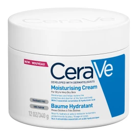 CERAVE Moisturising Cream, Ενυδατική Κρέμα Προσώπου & Σώματος - 340gr