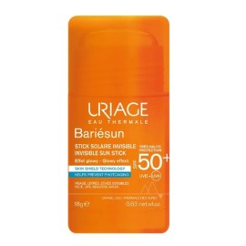 URIAGE Bariésun Invisible Sun Stick SPF50+, Αόρατο Αντηλιακό Στικ για Πρόσωπο & Ευαίσθητες Περιοχές -18g
