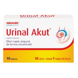 VIVAPHARM Urinal Akut, Συμπλήρωμα Διατροφής για Υγιές Ουροποιητικό -10tabs
