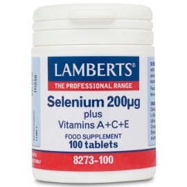 LAMBERTS Selenium 200μg & A+C+E - 100tabs