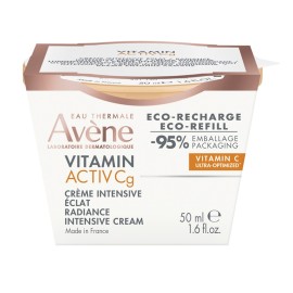 AVENE Vitamin Activ Cg Cream Refill, Κρέμα Έντονης Λάμψης, Ανταλλακτική Συσκευασία - 50ml