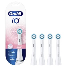 ORAL B iO Genltle Care White, Ανταλλακτικές Κεφαλές - 4τεμ