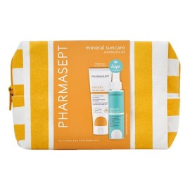 PHARMASEPT Promo Heliodor Face Sun Cream Spf50 -50ml & ΔΩΡΟ Travel Size Moisturizing & Soothing After Sun Lotion with Cucumber & Hyaluronic Acid -100ml & Νεσεσέρ, 1σετ