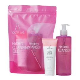 YOUTH LAB Promo Hydro Cleansing Duo, Σετ Καθαρισμού & Ήπιας Απολέπισης και Ενυδάτωσης με Hydro Cleanser -300ml & Candy Scrub & Mask -75ml, 1σετ