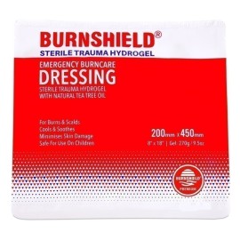 BURNSHIELD Emergency Burncare Dressing, Επίθεμα Επείγουσας Φροντίδας για Εγκαύματα 200mmx450mm - 1τεμ