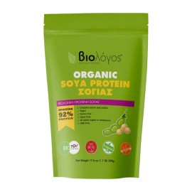 BIOLOGOS Organic Soya Protein, Βιολογική Πρωτεΐνη Σόγιας -500gr