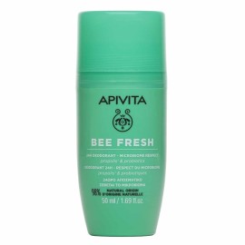 APIVITA Bee Fresh 24H Deodorant, Αποσμητικό με Πρόπολη & Προβιοτικά - 50ml