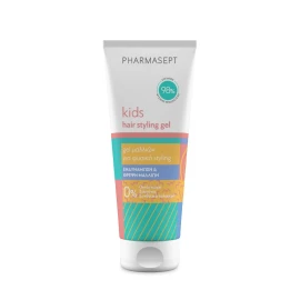 PHARMASEPT Kids Hair Styling Gel, Τζελ Μαλλιών με 98% Συστατικά Φυσικής Προέλευσης για Καθημερινή χρήση - 100ml