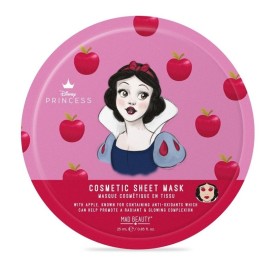 MAD BEAUTY Princess Cosmetic Sheet Mask Snow White, Υφασμάτινη Μάσκα Προσώπου - 1τεμ