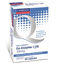 LAMBERTS Co-Enzyme Q10 100mg 60caps