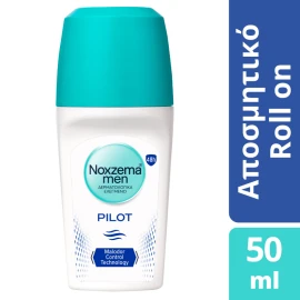 NOXZEMA Men Deodorant Roll-On Pilot, Ανδρικό Αντιιδρωτικό Αποσμητικό - 50ml