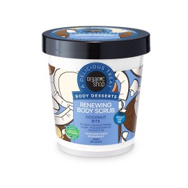 NATURA SIBERICA Organic Shop Body Desserts Coconut Bite, Απολεπιστικό Σώματος Ανανέωσης - 450ml