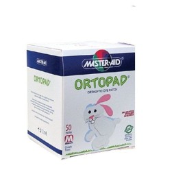MASTER AID Ortopad Junior 67x50mm, Παιδικά Οφθαλμικά Αυτοκόλλητα για Στραβισμό - 50τμχ