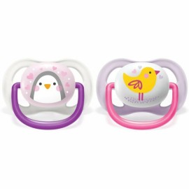 PHILIPS AVENT Πιπίλα Ultra Air 0-6m Animals, SCF080/11 - 2τεμ