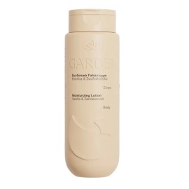 GARDEN Body Lotion Vanilla & Sandalwood, Ενυδατικό Γαλάκτωμα με Άρωμα Βανίλια & Σανδαλόξυλο -300ml