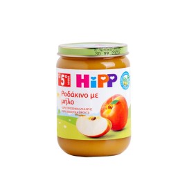 HIPP Βρεφική Φρουτόκρεμα Ροδάκινο με Μήλο απο τον 5ο Μήνα - 190gr