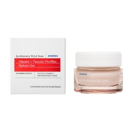 KORRES Wild Rose Day Brightening Gel- Cream, Άγριο Τριαντάφυλλο Κρέμα Ημέρας για Λάμψη & Πρώτες Ρυτίδες, Καν/ Μικτό Δέρμα - 40ml